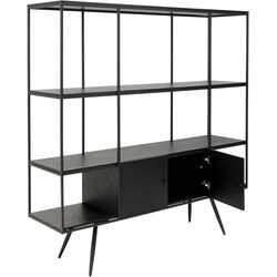 Etagère Cosy Sixties noir 180x183cm