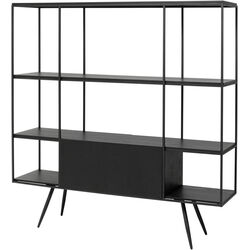 Shelf Cosy Sixties Black 180x183cm