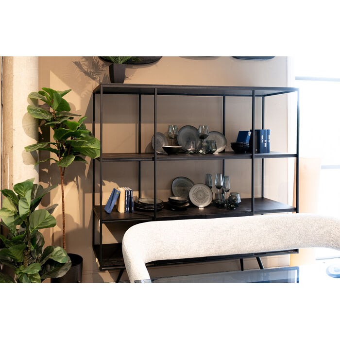 Shelf Cosy Sixties Black 180x183cm