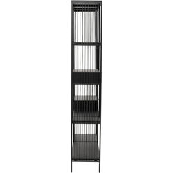 Libreria Bologna Nero 125x200cm