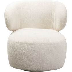 Swivel Armchair Elite Cream