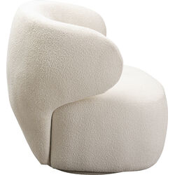 Swivel Armchair Elite Cream