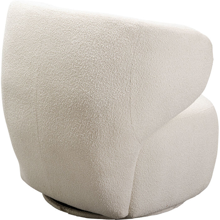 Swivel Armchair Elite Cream