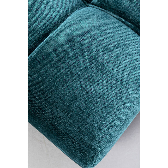 Ecksofa Nia Glam Dunkelgrün Rechts 250cm