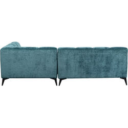 Corner Sofa Nia Glam Dark Green Right 250cm