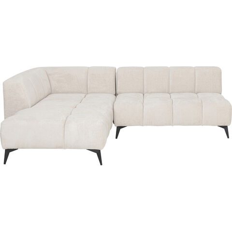 Corner Sofa Nia Cream Left 250cm