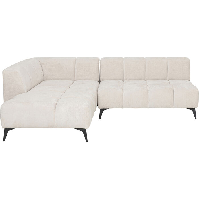 Corner Sofa Nia Cream Left 250cm