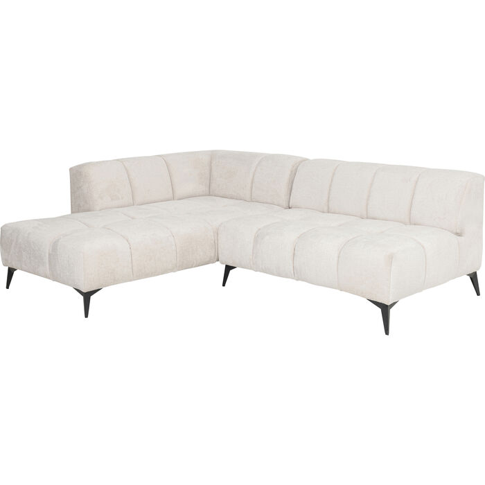 Ecksofa Nia Creme Links 250cm