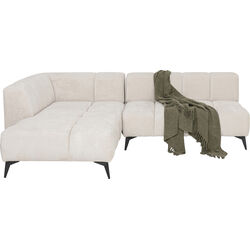 Corner Sofa Nia Cream Left 250cm