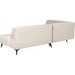 Corner Sofa Nia Cream Left 250cm