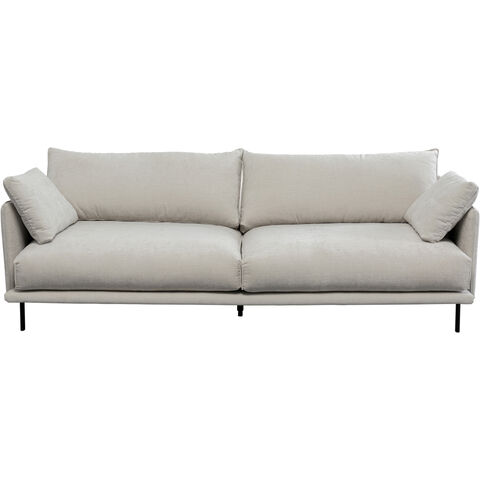 Sofa Edna 3-Seater Cream 245cm