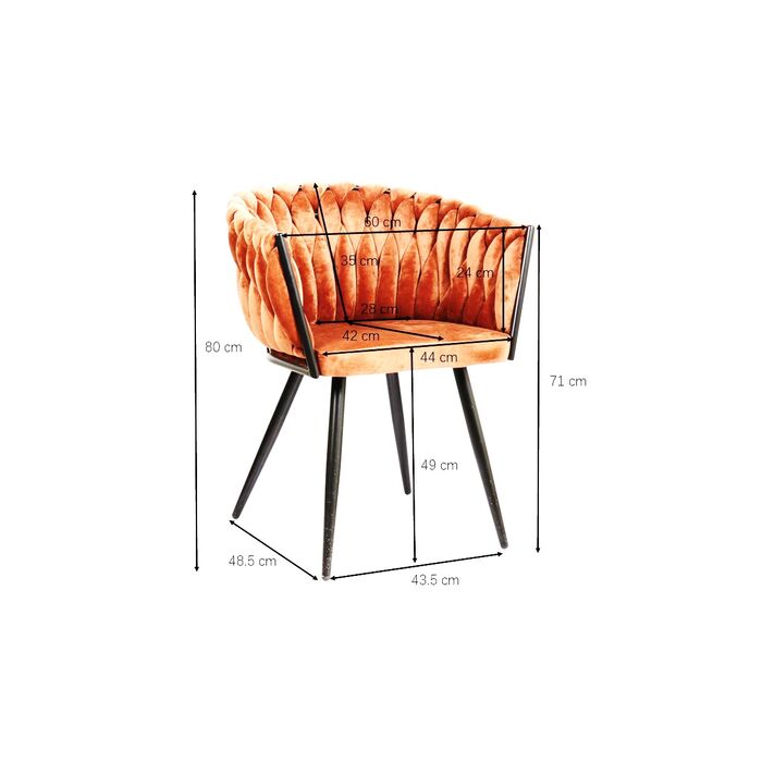 Armlehnstuhl Dean Beige