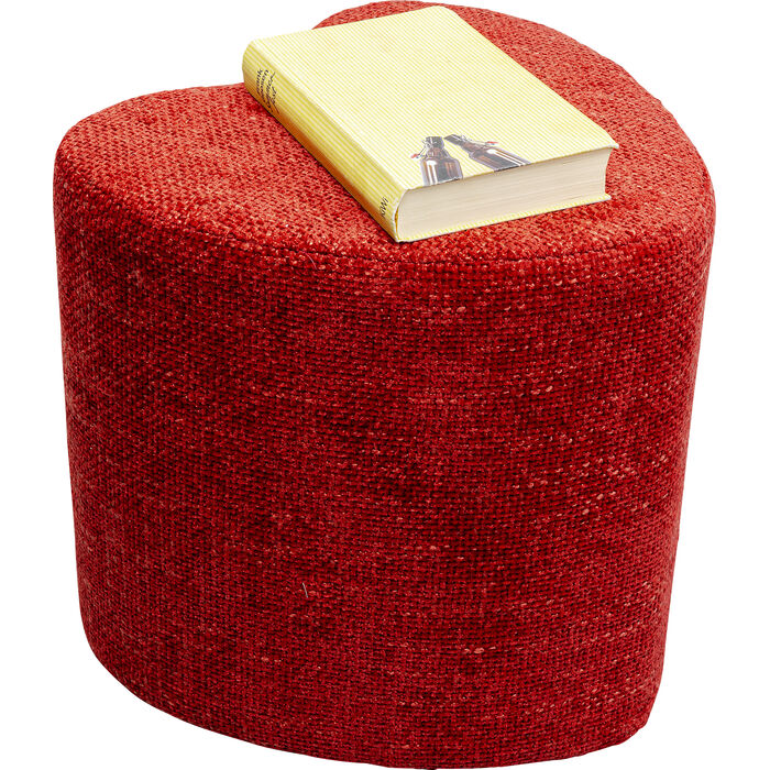 Stool Lovely Red 36x34cm