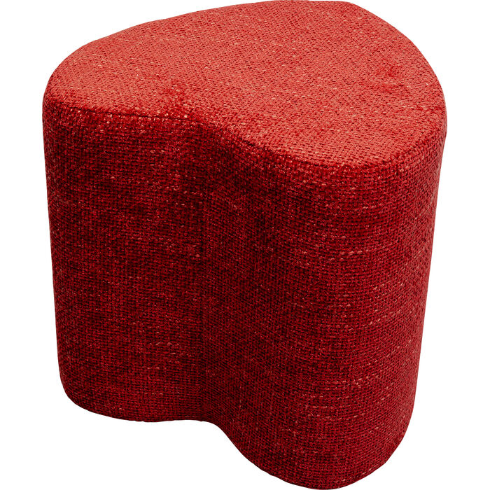 Stool Lovely Red 36x34cm