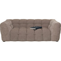 Sofa 2-Seater Salamanca Light Brown 208cm