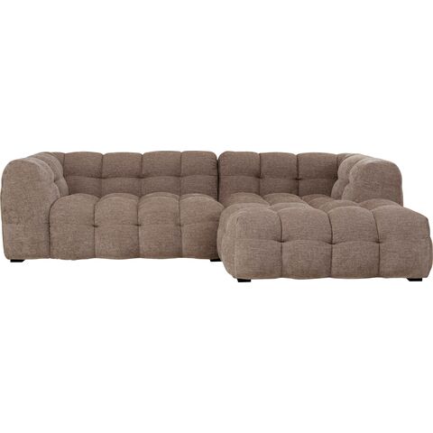 Corner Sofa Salamanca Light Brown Right 250cm