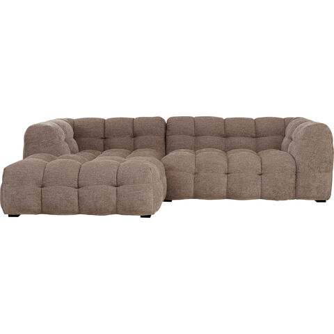 Corner Sofa Salamanca Light Brown Left 250cm
