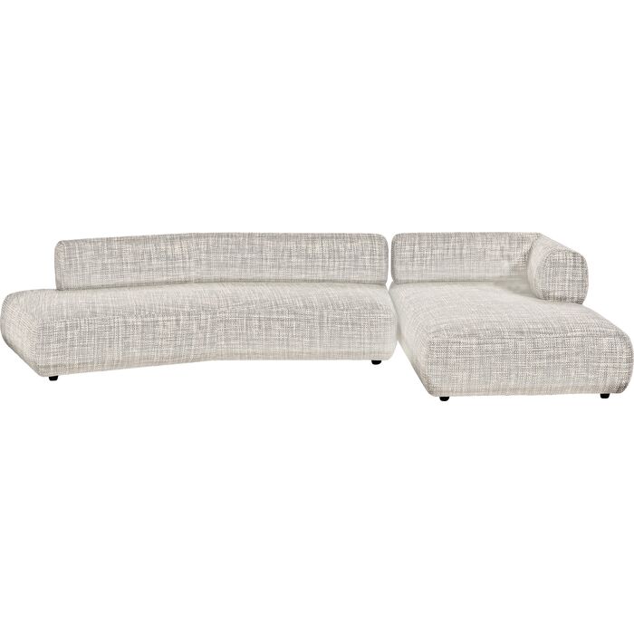 Ecksofa Bow Rechts Creme