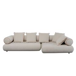 88024 - Ecksofa Splendido Creme Rechts 327cm