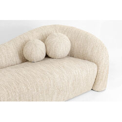 Sofa 3-Seater Livia Melange Cream 261cm