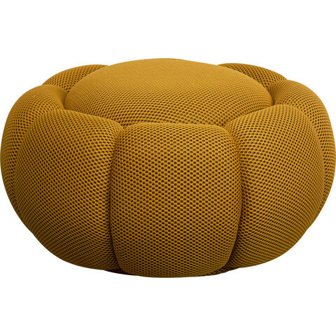 Tabouret Peppo Bloom jaune Ø76cm