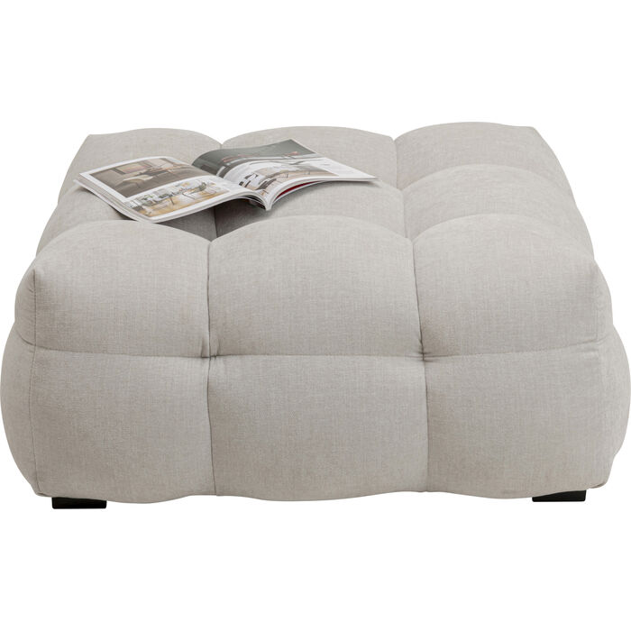 Hocker Salamanca Creme 95x95cm