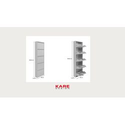 Schuhkipper Caruso 5-er Weiß